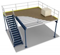 Free-Standing Mezzanines from RackingDIRECT