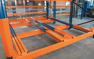 Push Back Racking Systems for DIstribution Industries - RackingDIRECT